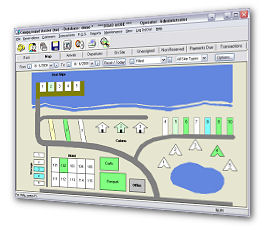 screenshot of Campground Master
